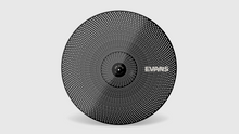 An Evans 20" low volume ride cymbal against a white background